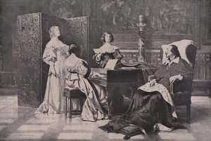 The Nieces of Cardinal Mazarin by Tony after Robert Fleury